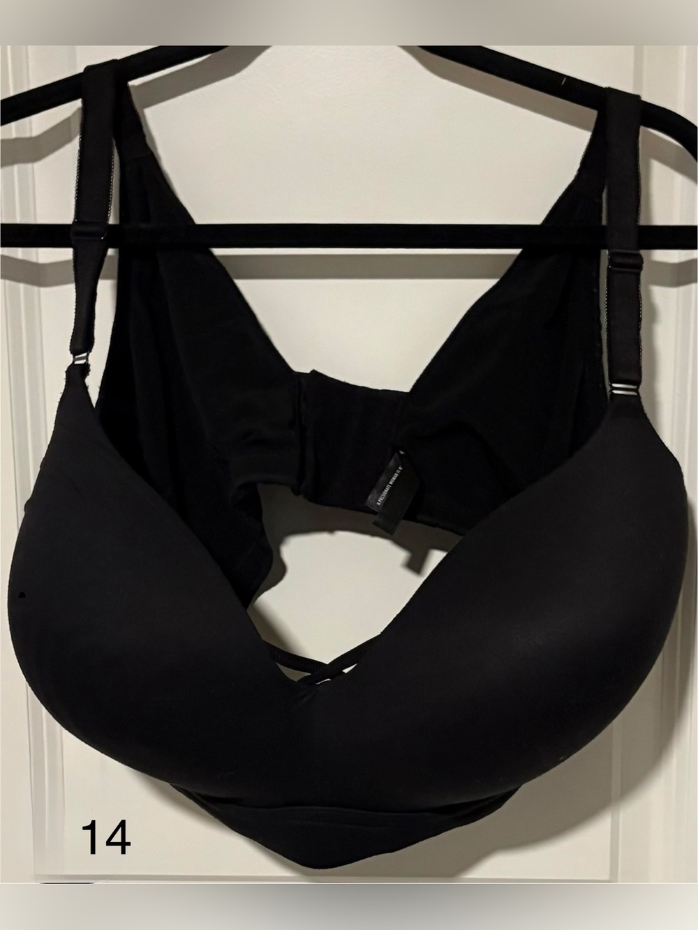 Everyday Comfort Black Wire Free Push Up Bra with Light Padding